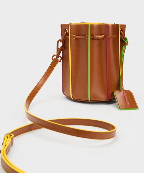 「CHARLES & KEITH」 ショルダーバッグ S オフホワイト レディース_画像3
