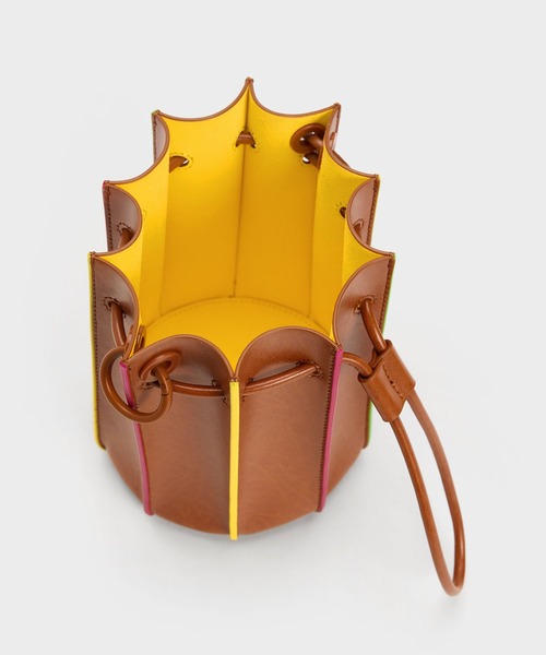 「CHARLES & KEITH」 ショルダーバッグ S オフホワイト レディース_画像5