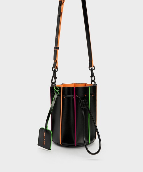 「CHARLES & KEITH」 ショルダーバッグ S オフホワイト レディース_画像6