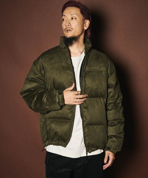 Subciety（サブサエティ） ブルゾン アウター Faux suede puffer
