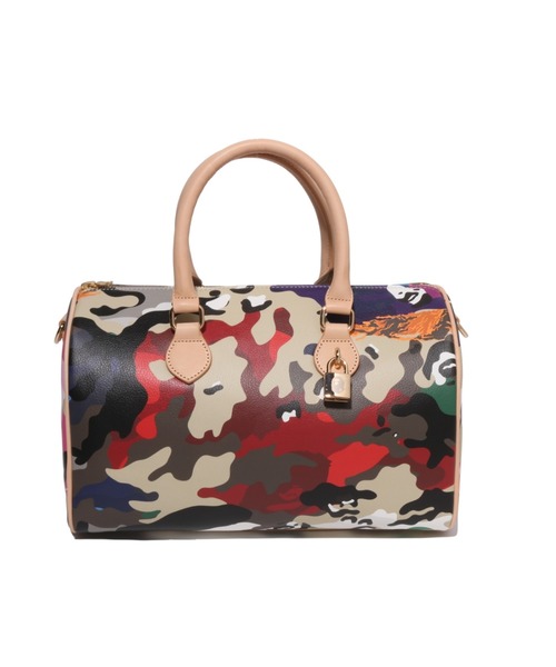 A BATHING APE（アベイシングエイプ） ボストンバッグ HYBRID CAMO