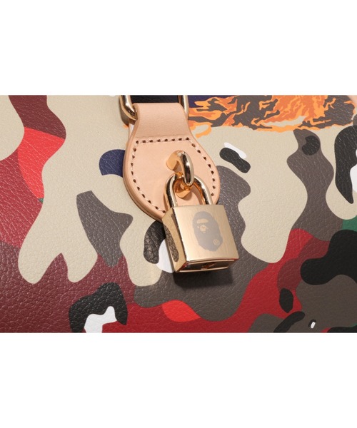 A BATHING APE（アベイシングエイプ） ボストンバッグ HYBRID CAMO