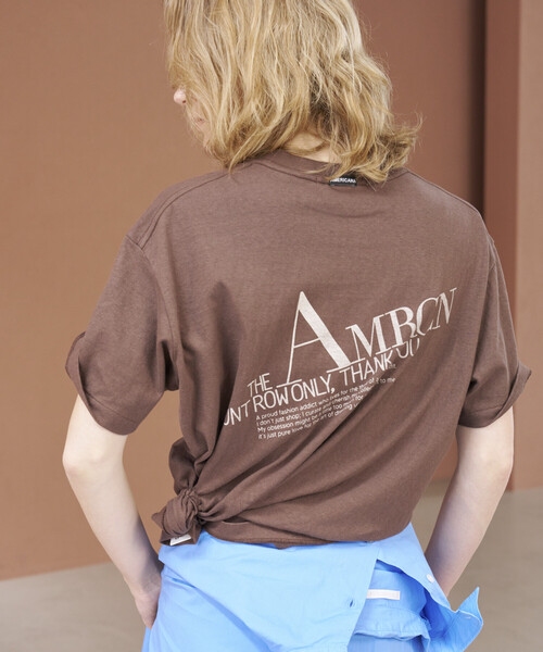 AMERICANA（アメリカーナ） tシャツ 半袖 × Firsthand 別注 丸胴