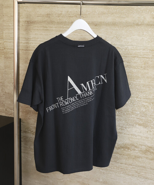 AMERICANA（アメリカーナ） tシャツ 半袖 × Firsthand 別注 丸胴