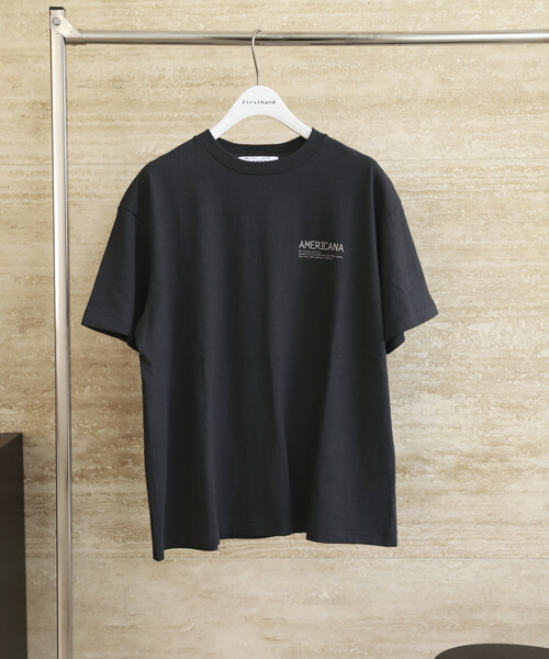 AMERICANA（アメリカーナ） tシャツ 半袖 × Firsthand 別注 丸胴