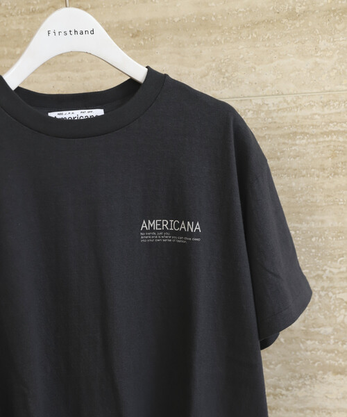 AMERICANA（アメリカーナ） tシャツ 半袖 レディース : ZOZOTOWN Yahoo