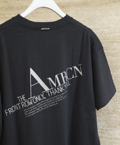 AMERICANA（アメリカーナ） tシャツ 半袖 レディース : ZOZOTOWN Yahoo