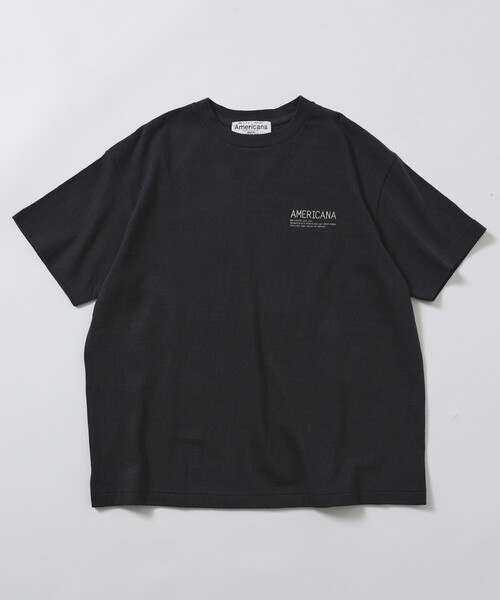 AMERICANA（アメリカーナ） tシャツ 半袖 × Firsthand 別注 丸胴