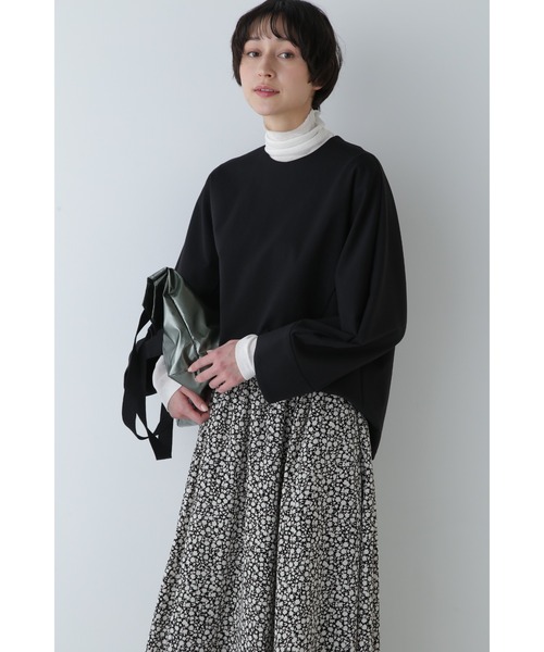 「human woman」 長袖ブラウス MEDIUM グレー レディース_画像5
