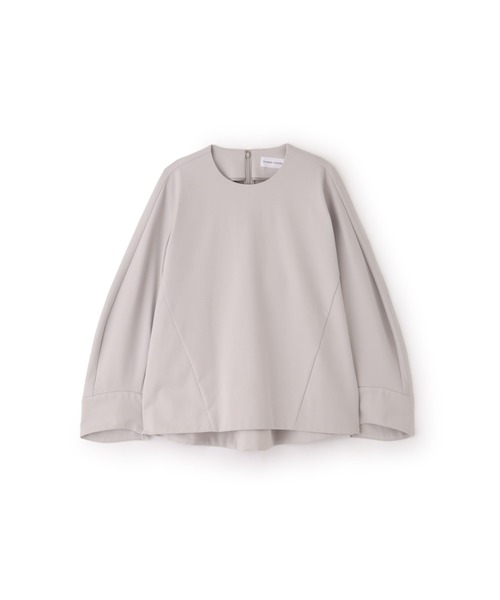 「human woman」 長袖ブラウス MEDIUM グレー レディース_画像9