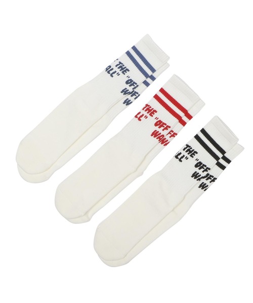 Off-White ソックス　グレー　タグ付　新品 off white オフホワイト ソックス（メンズファッション）（性別