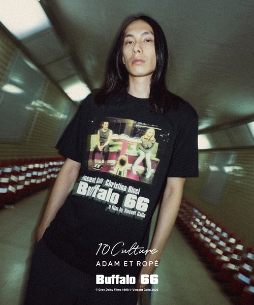 ADAM ET ROPE'（アダムエロペ） tシャツ 「Buffalo 66 × 10Culture for