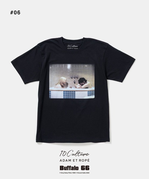 ADAM ET ROPE'（アダムエロペ） tシャツ 「Buffalo 66 × 10Culture for