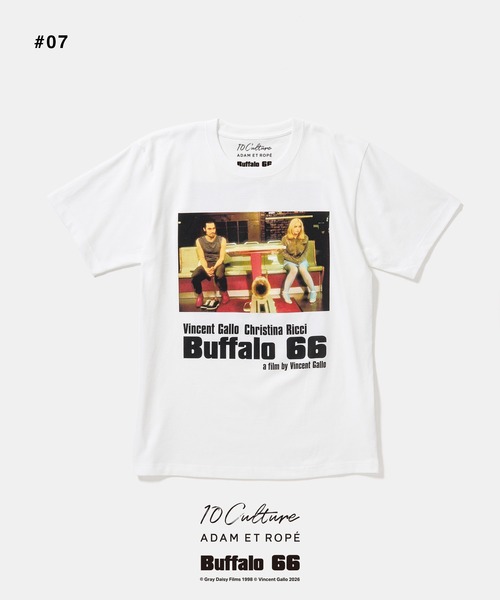ADAM ET ROPE'（アダムエロペ） tシャツ 「Buffalo 66 × 10Culture for