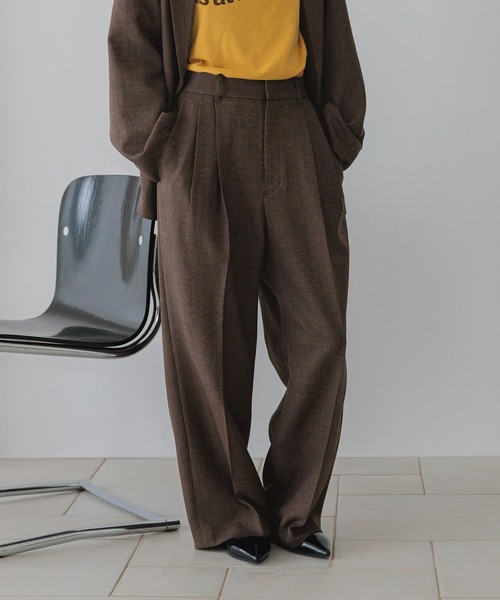 「LOWRYS FARM」 スラックス SMALL グレー レディース_画像6