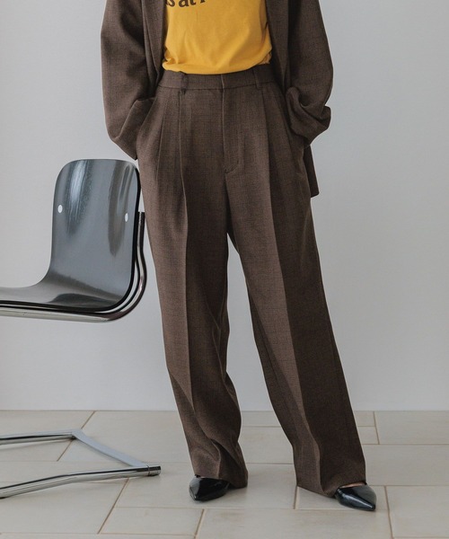 「LOWRYS FARM」 スラックス SMALL グレー レディース_画像7