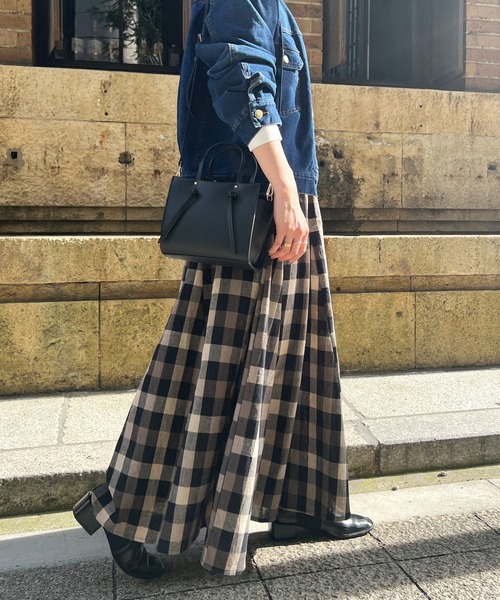 「Chez toi」 スカート FREE ブラック レディース_画像3