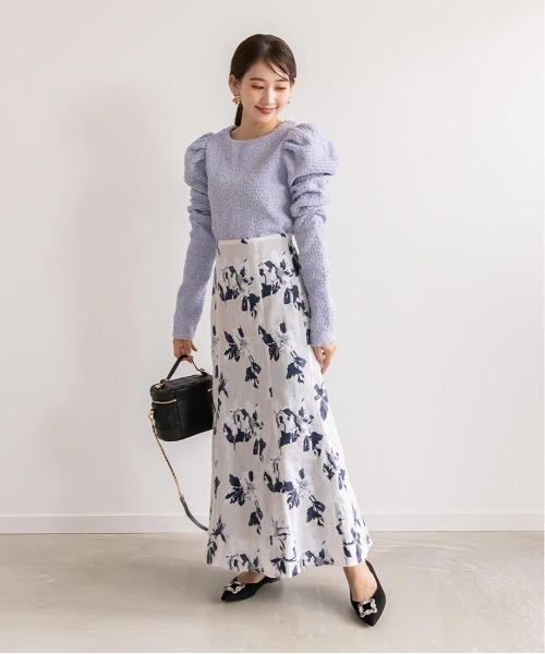 「RANDA」 フラットパンプス 23.5 ワイン レディース_画像5