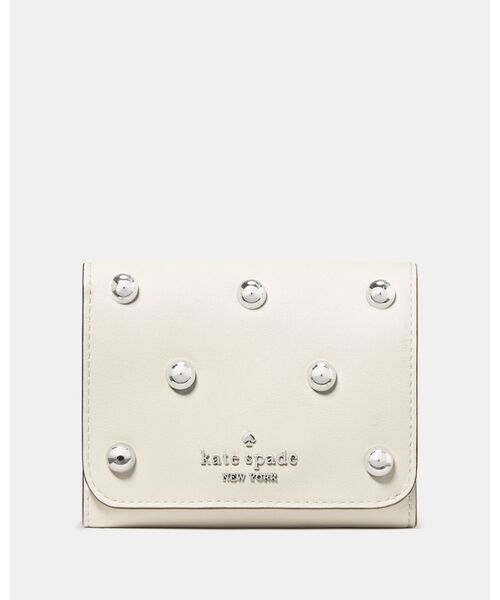 希少モデル！新品 kate spade 折り財布 スタッズ kate spade NEW YORK（ケイト・スペード ニューヨーク） 財布 スタッズ