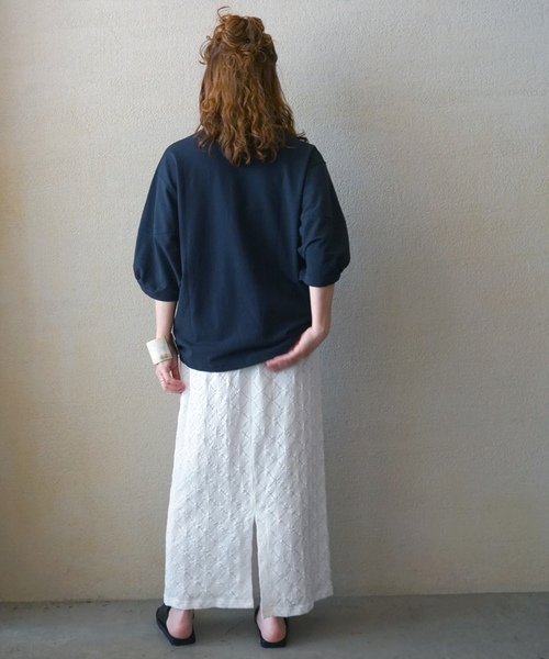 「JOURNAL STANDARD LUXE」 7分袖カットソー - ブラック レディース_画像8