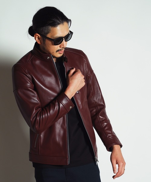 ジャケット ライダースジャケット SHEEP LEATHER/シープレザー 