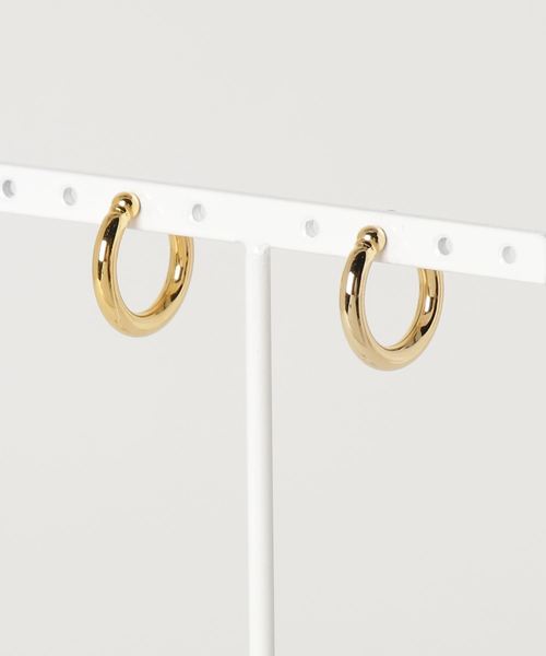 ポメころび様✴︎ライラック&MOPカービング＊フープイヤリング 10,001～￥20,000 - Accessory Shop Ouca