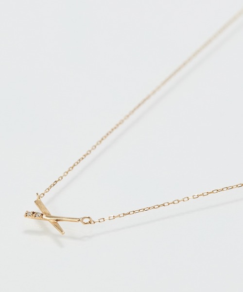 【Phoebe】K10ネックレス Phoebe（フィービー） ネックレス 「K10」プレシャスクロス