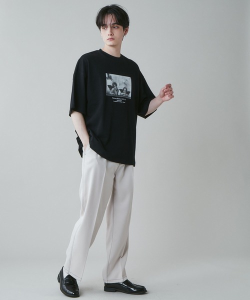 LUCY（ルーシー） tシャツ ∴LUCY/別注MONOTONE ART COLLECTION BIGT