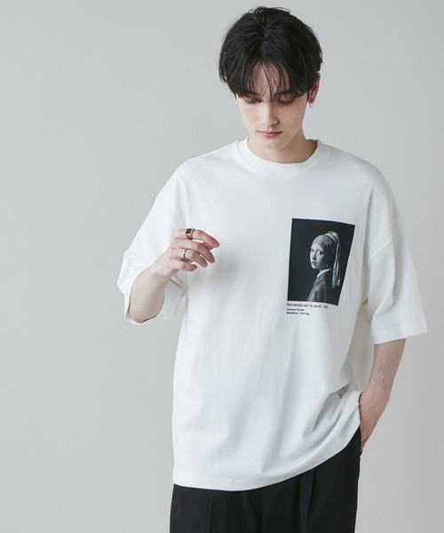 LUCY tシャツ ∴LUCY/別注MONOTONE ART COLLECTION BIGT メンズ
