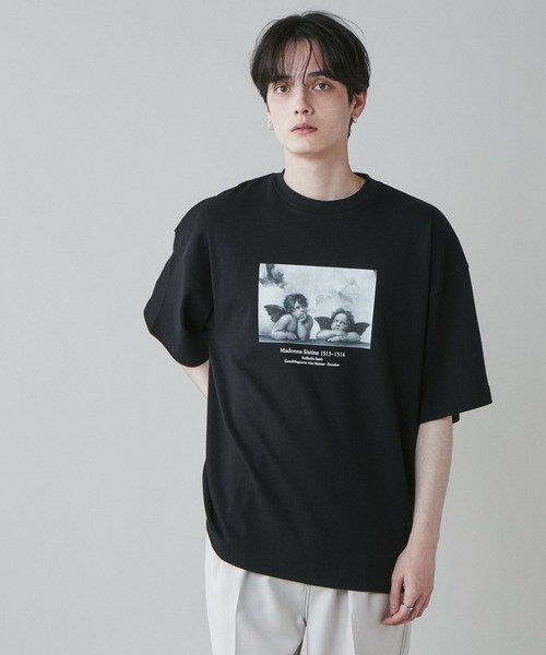 LUCY（ルーシー） tシャツ ∴LUCY/別注MONOTONE ART COLLECTION BIGT