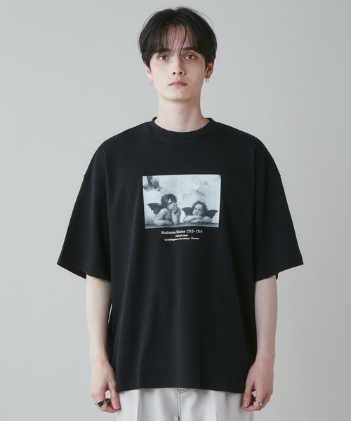 Lucy オーダー品 LUCY（ルーシー） tシャツ ∴LUCY/別注MONOTONE ART COLLECTION BIGT