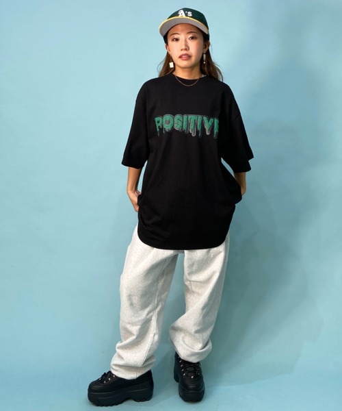 ムラサキスポーツ tシャツ POSITIVE STREET /ポジティブ