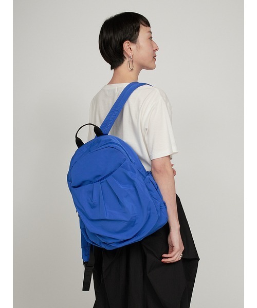 デイバック リュック 「emmi atelier」eco　ミニギャザーボディーバックパック レディース | emmi