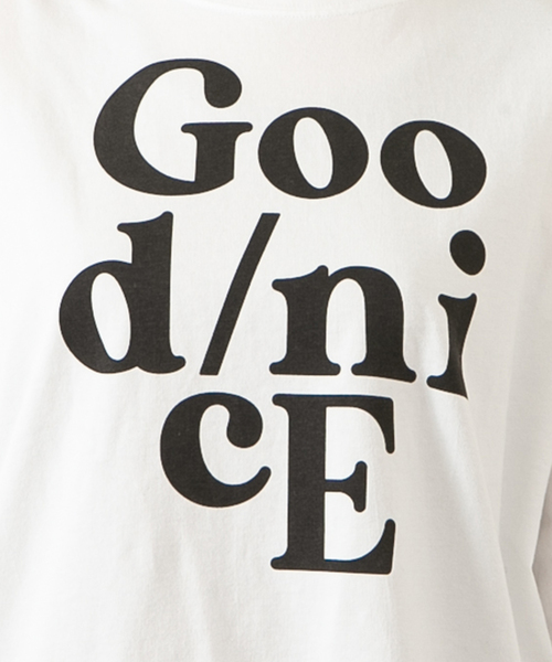 journal standard luxe プリントT(GoodnicE) JOURNAL STANDARD LUXE（ジャーナルスタンダード ラックス） tシャツ T