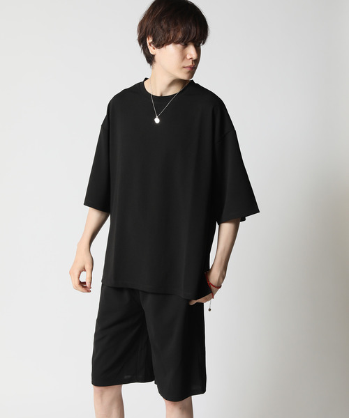 ARCADE tシャツ 身にまとうUVケア！梨地ストレッチ 速乾ドライ素材  