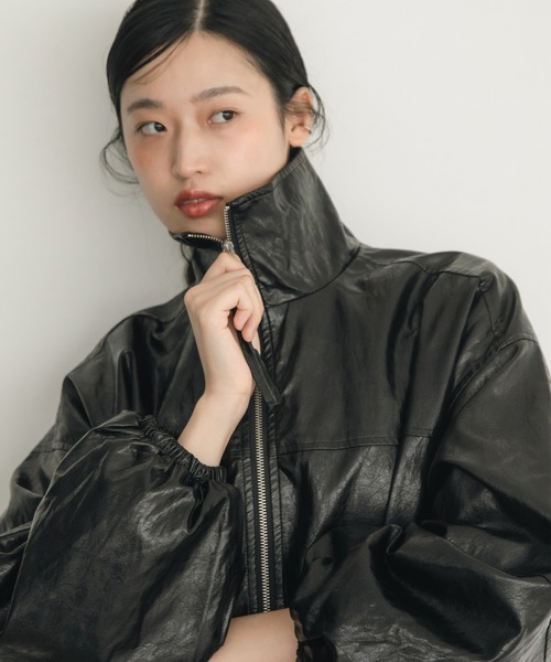 HEILIS（ヘイリス） ブルゾン アウター ヴィンテージライクフェイク