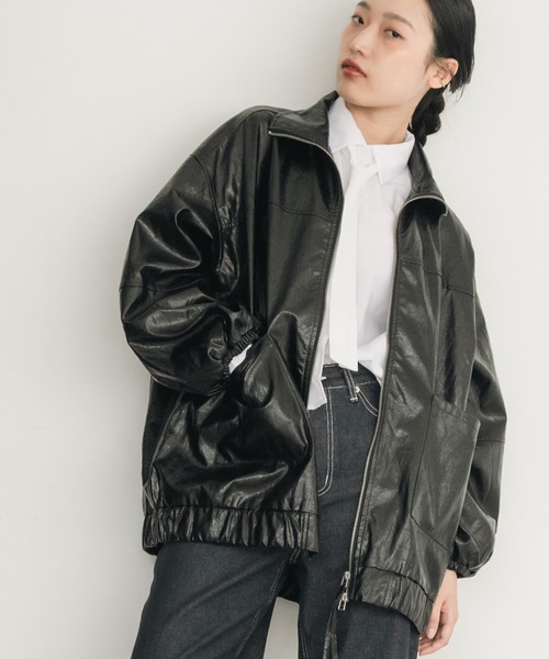 HEILIS（ヘイリス） ブルゾン アウター ヴィンテージライクフェイク