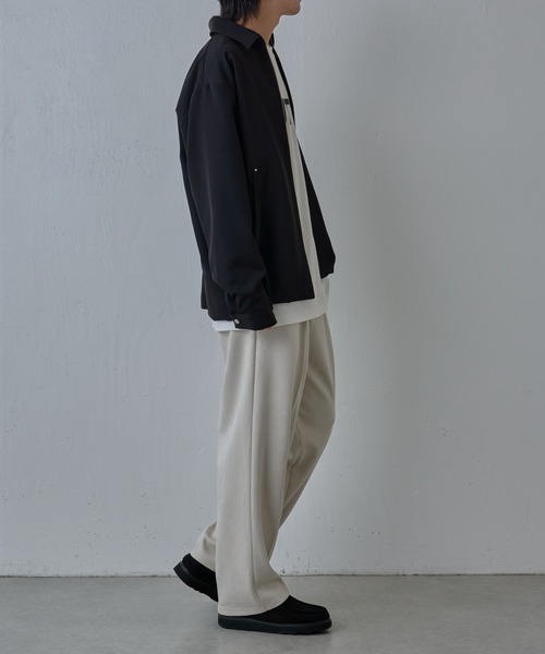 スエードパンツ 予約販売10月中旬～下旬入荷予定】【CAMBIO(カンビオ)】Fake