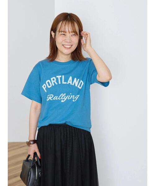 AMERICAN HOLIC tシャツ 「WEB限定・小柄女性向け」PORTLAND