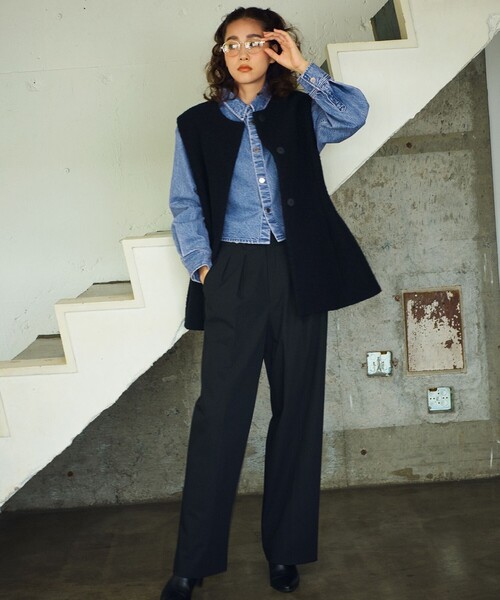 23区（ニジュウサンク） ワイドパンツ パンツ 「CLASSY.11月号掲載