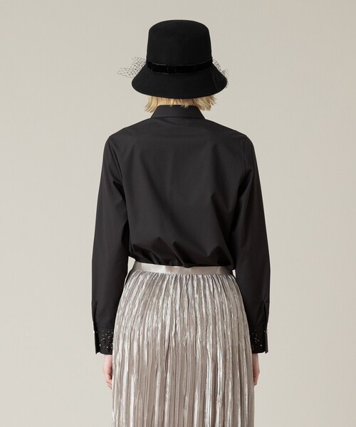 ブラウス シャツ 「LOULOU WILLOUGHBY」ビジューカフシャツ レディース LOULOU WILLOUGHBY ブラウス シャツ 「LOULOU WILLOUGHBY