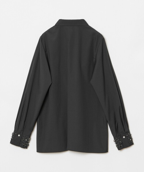 ブラウス シャツ 「LOULOU WILLOUGHBY」ビジューカフシャツ レディース LOULOU WILLOUGHBY ブラウス シャツ 「LOULOU WILLOUGHBY