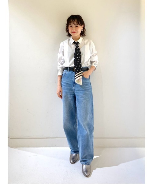 ブラウス シャツ 「LOULOU WILLOUGHBY」ビジューカフシャツ レディース LOULOU WILLOUGHBY ブラウス シャツ 「LOULOU WILLOUGHBY