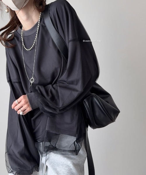 Java tシャツ ジャバコラボ」重ね上手は、おめかし上手。チュール