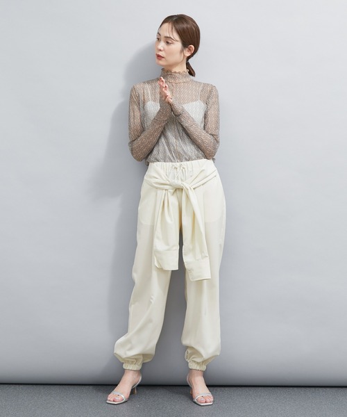 LE CERCLE par rope' パンツ ジャンプスーツパンツ レディース
