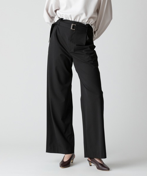 パンツ ストレッチヨークレスパンツ レディース LILA n' citta】ヨーク