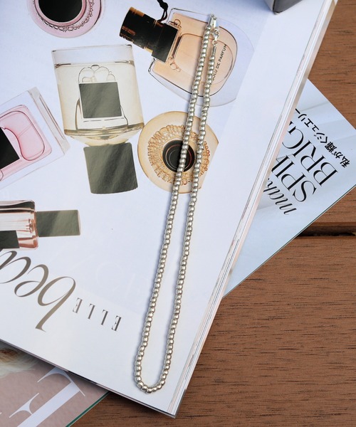 Indian Jewelry ネックレス シルバービーズネックレス / Thai Silver