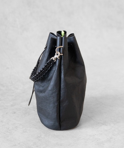 mute ショルダーバッグ SENTI ショルダーバッグ センティ / Dyneema Leather DRAWSTRING