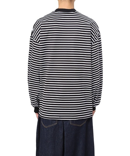 is-ness（イズネス） tシャツ is-ness / イズネス：BALLOON STRIPES