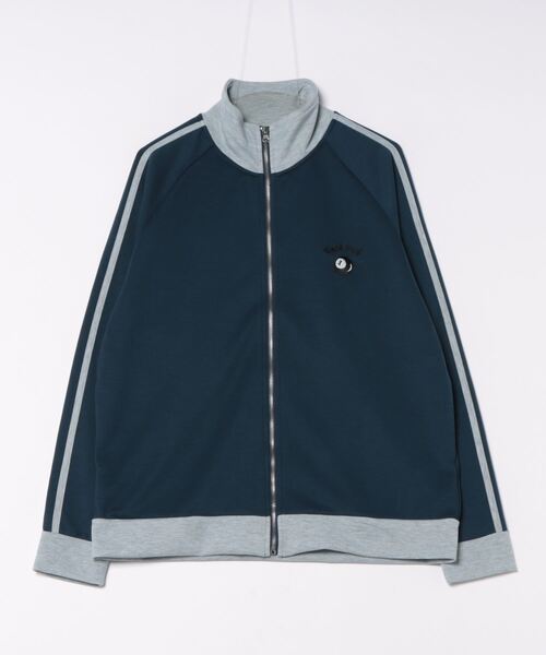 USA製 Bonnie Sportswear トラックジャケット XL ブラック UNIT（NIXON） ジャージ サイドライン トラックジャケット